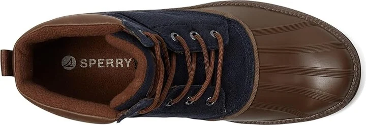 Sperry Cold Bay Chukka Men's Cold Weather Boots Navy : 7.5 M (D), Leather/Rubber - Image 2