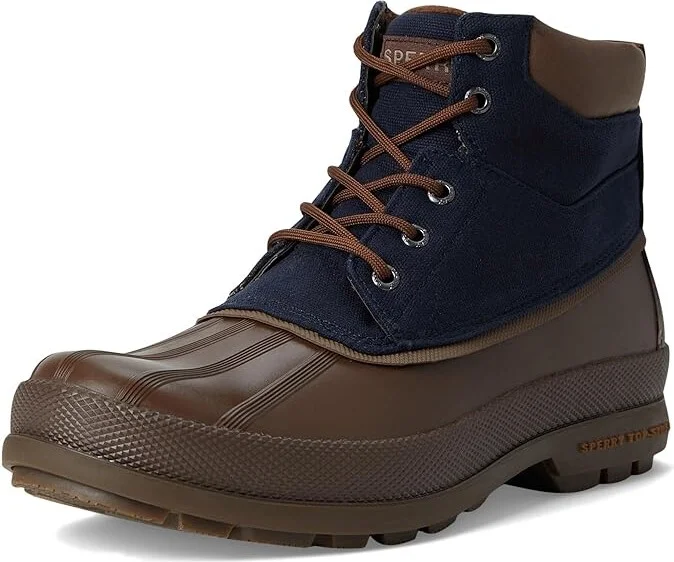 Sperry Cold Bay Chukka Men's Cold Weather Boots Navy : 7.5 M (D), Leather/Rubber - Image 5