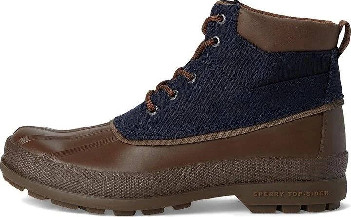 Sperry Cold Bay Chukka Men's Cold Weather Boots Navy : 7.5 M (D), Leather/Rubber - Image 6