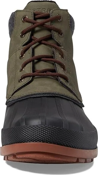 Sperry Cold Bay Chukka Men's Cold Weather Boots Olive : 7 M (D), Leather/Rubber - Image 2