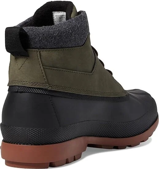 Sperry Cold Bay Chukka Men's Cold Weather Boots Olive : 7 M (D), Leather/Rubber - Image 4