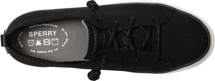 Sperry Crest Vibe Knit Women's Shoes Black : 7 M (B), Synthetic - Image 2