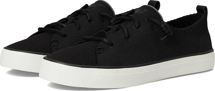 Sperry Crest Vibe Knit Women's Shoes Black : 7 M (B), Synthetic
