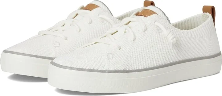 Sperry Crest Vibe Knit Women's Shoes Ivory : 7 M (B), Synthetic