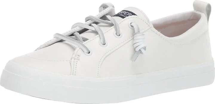 Sperry Crest Vibe Leather Women's Shoes White : 5 M (B) - Image 2