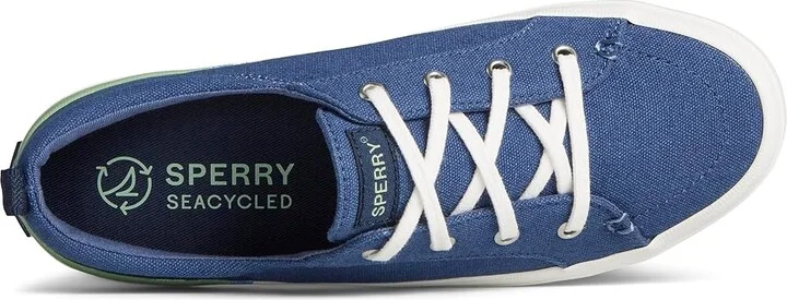 Sperry Crest Vibe Seasonal Women's Shoes Blue Stripe : 6.5 M (B), Rubber - Image 3
