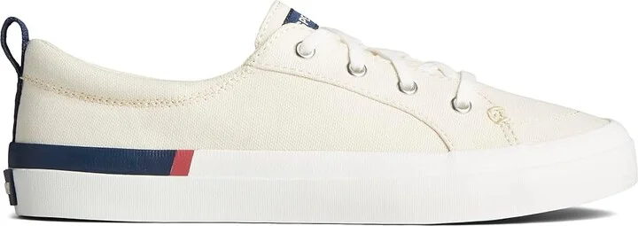 Sperry Crest Vibe Seasonal Women's Shoes Off-White Stripe : 12 M (B), Rubber