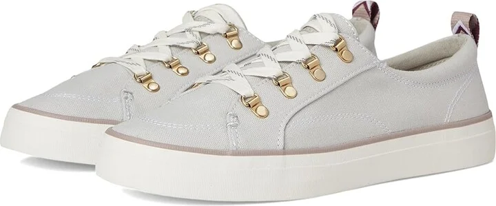 Sperry Crest Vibe Sport Women's Shoes Grey : 7 M (B), Cotton