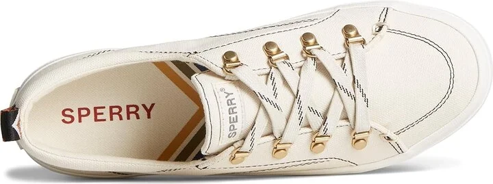 Sperry Crest Vibe Sport Women's Shoes White : 10 M (B), Cotton - Image 2