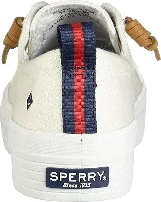 Sperry Crest Vibe Triple Canvas Women's Shoes White : 6.5 M (B) - Image 5