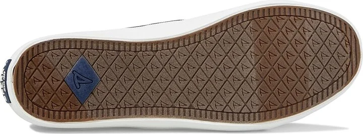 Sperry Crest Vibe Washed Linen Women's Lace up casual Shoes Navy : 5.5 M (B), Canvas - Image 4