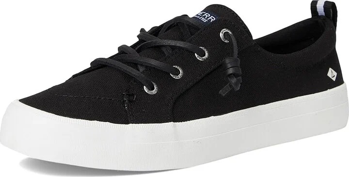 Sperry Crest Vibe Women's Shoes Black 5 : 9.5 M (B), Canvas - Image 5