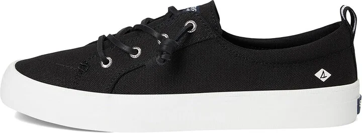 Sperry Crest Vibe Women's Shoes Black 5 : 9.5 M (B), Canvas - Image 6