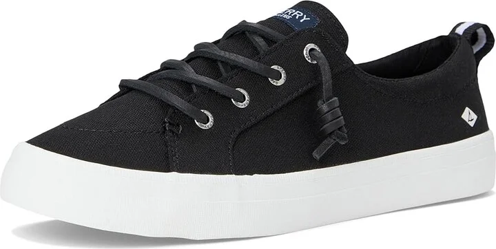 Sperry Crest Vibe Women's Shoes Black1 : 10 W (C), Canvas - Image 5