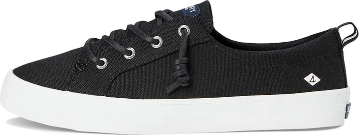 Sperry Crest Vibe Women's Shoes Black1 : 10 W (C), Canvas - Image 6