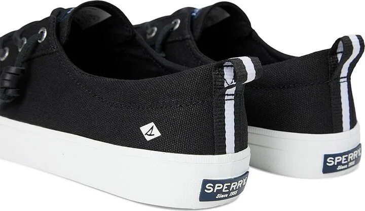 Sperry Crest Vibe Women's Shoes Black1 : 10 W (C), Canvas - Image 7