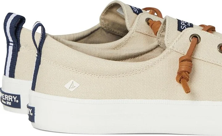 Sperry Crest Vibe Women's Shoes Brown : 9 M (B), Canvas - Image 7