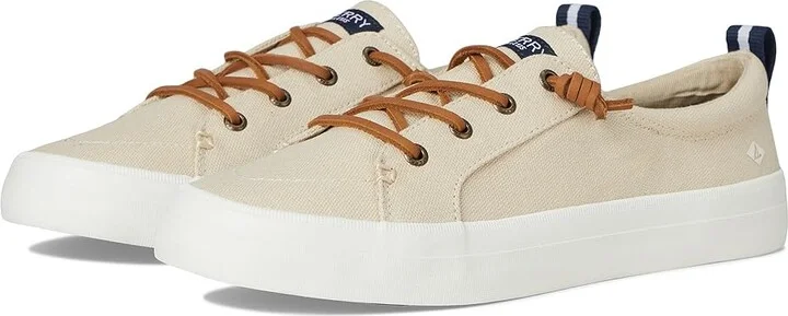Sperry Crest Vibe Women's Shoes Brown : 9 M (B), Canvas