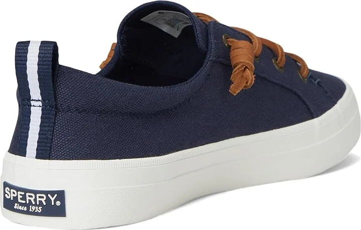 Sperry Crest Vibe Women's Shoes Navy 3 : 5.5 M (B), Canvas - Image 4