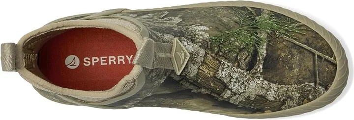 Sperry Cutwater Deck Realtree Men's Boots Olive : 7 M (D), Rubber/Synthetic - Image 2