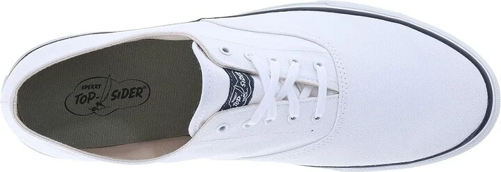 Sperry CVO Canvas Men's Lace up casual Shoes White : 7 M (D) - Image 3