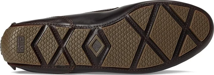 Sperry Davenport Venetian Men's Shoes Dark Brown : 11.5 M (D), Textile/Leather - Image 3