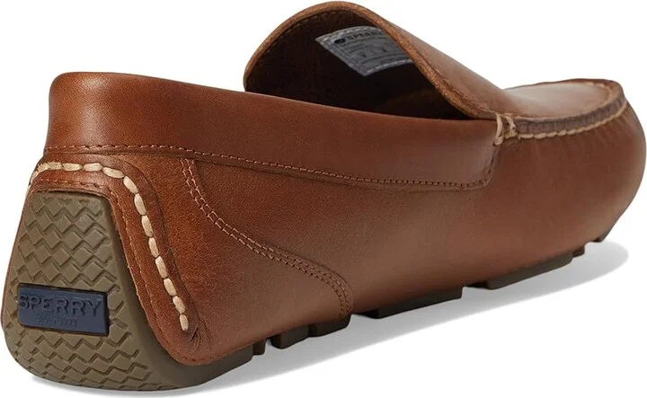 Sperry Davenport Venetian Men's Shoes Medium Beige : 8.5 W (EE), Textile/Leather - Image 4