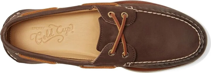 Sperry Gold A/O 2-Eye Men's Lace-up Boots Brown : 12 M (D), Leather - Image 2