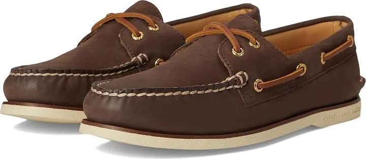 Sperry Gold A/O 2-Eye Men's Lace-up Boots Brown : 12 M (D), Leather