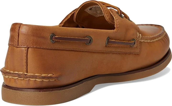 Sperry Gold A/O 2-Eye Men's Lace-up Boots Medium Beige : 8.5 M (D), Leather - Image 4