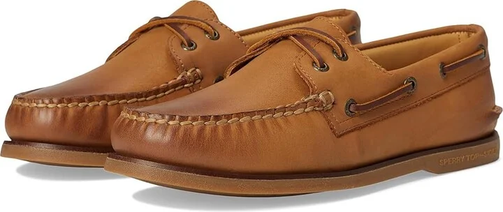 Sperry Gold A/O 2-Eye Men's Lace-up Boots Medium Beige : 8.5 M (D), Leather