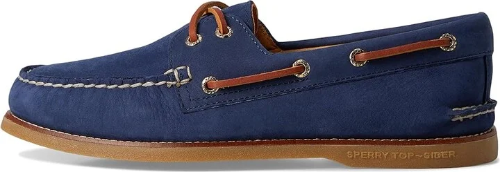 Sperry Gold A/O 2-Eye Men's Lace-up Boots Navy : 11 M (D), Leather - Image 6
