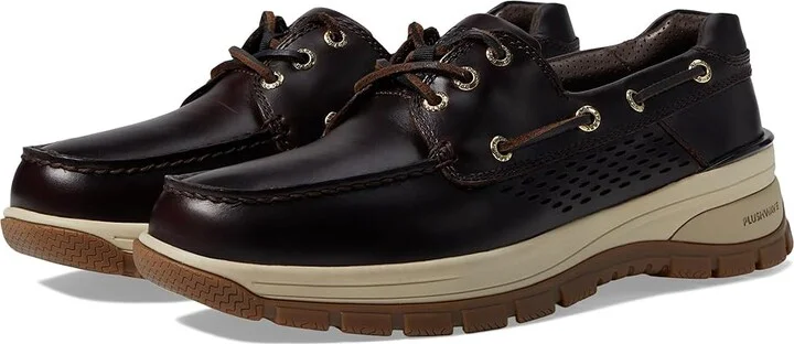 Sperry Gold Billfish Plushwave Men's Shoes Amaretto : 7 M (D), Full Grain leather