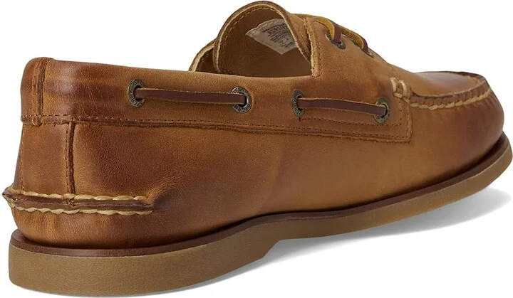 Sperry Gold Cup A/O 2-Eye Men's Lace up casual Shoes Tan : 7 M (D), Leather - Image 5