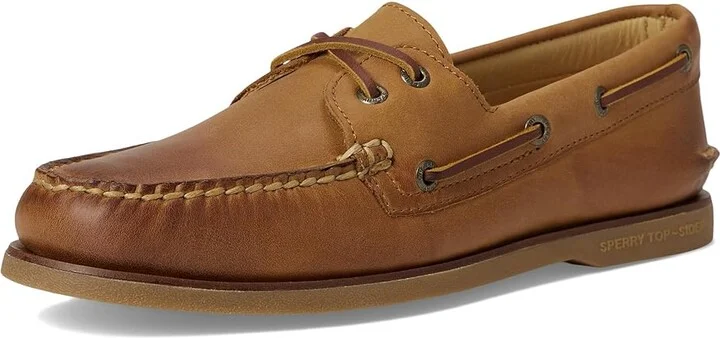 Sperry Gold Cup A/O 2-Eye Men's Lace up casual Shoes Tan : 7 M (D), Leather - Image 6