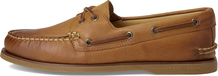 Sperry Gold Cup A/O 2-Eye Men's Lace up casual Shoes Tan : 7 M (D), Leather - Image 7