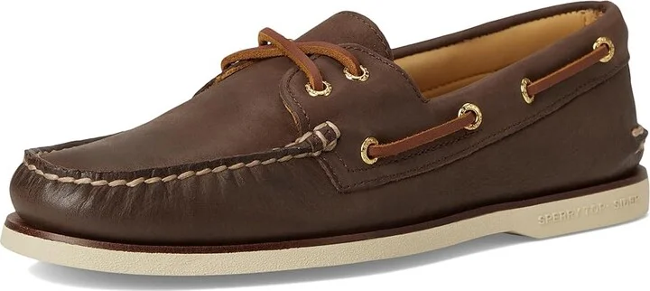 Sperry Gold Cup A/O 2-Eye Men's Slip on Shoes Brown : 9.5 M (D), Leather - Image 6