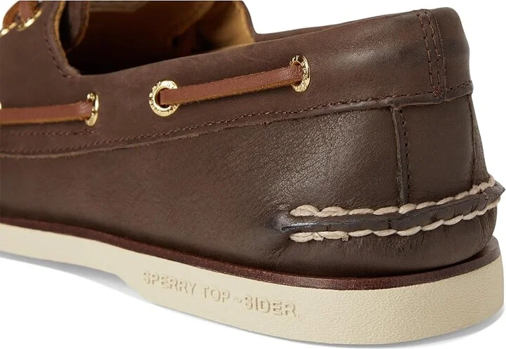 Sperry Gold Cup A/O 2-Eye Men's Slip on Shoes Brown : 9.5 M (D), Leather - Image 8