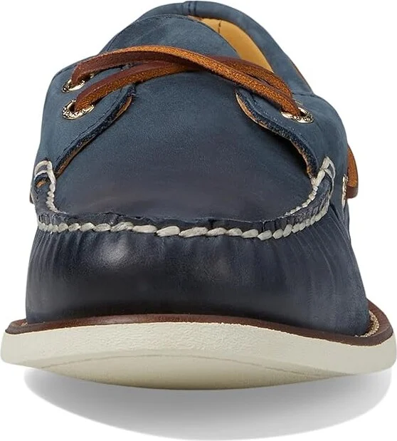 Sperry Gold Cup A/O 2-Eye Men's Slip on Shoes Navy 1 : 7 M (D), Leather - Image 6