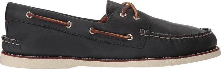 Sperry Gold Cup A/O 2-Eye Men's Slip on Shoes Navy 1 : 7 M (D), Leather - Image 8