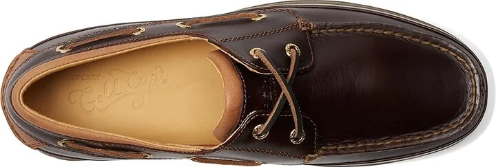 Sperry Gold Cup Boat Men's Slip on Shoes Amaretto : 7 M (D), Leather - Image 3