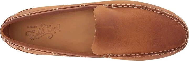 Sperry Gold Cup Harpswell Driver Men's Slip on Shoes Brown Sugar : 8.5 M (D), Leather - Image 3