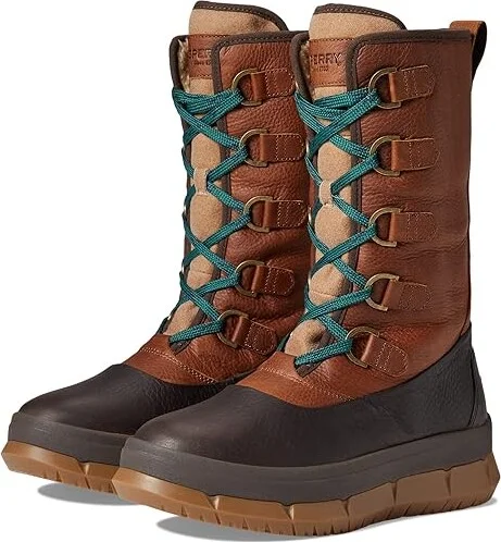 Sperry Kittery Boot Wool Women's Boots Tan : 5 M (B), Leather