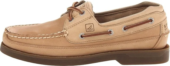 Sperry Mako 2-Eye Canoe Moc Men's Lace up casual Shoes Oak : 11.5 M (D), Leather - Image 6
