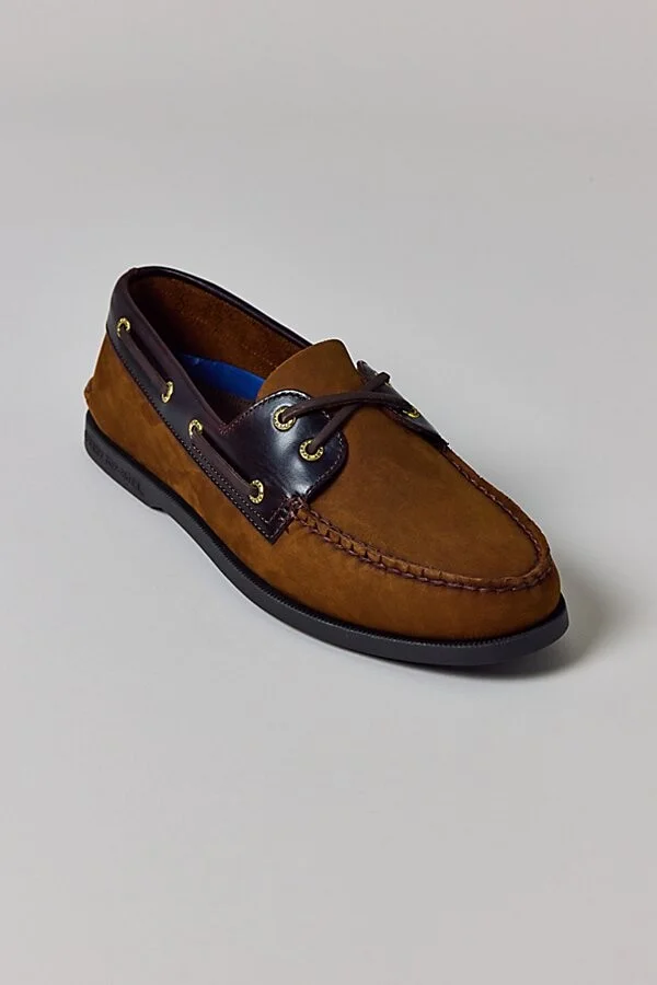 Sperry Men's Authentic Original 2-Eye Boat Shoe in Tan - Image 6