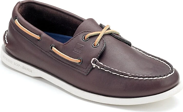 Sperry Men's Authentic Original Two Eye Leather Boat Shoes