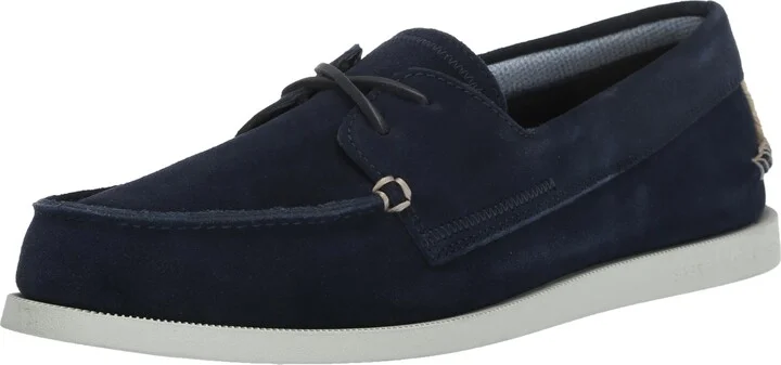 Navy Suede
