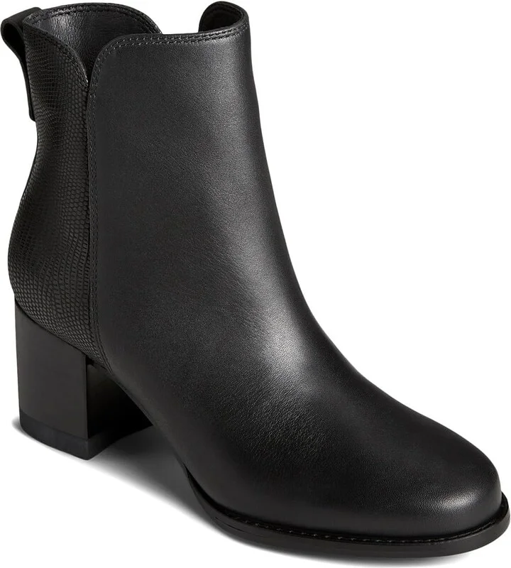 Sperry Mens Shoes Women's Seaport Heel Ankle Boot
