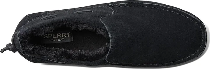 Sperry Moc-Sider Leather Men's Shoes Blackout : 7 M (D) - Image 2