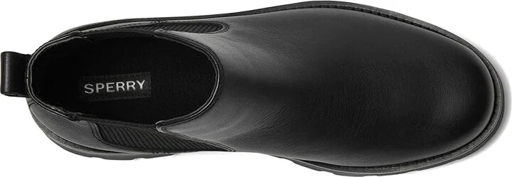 Sperry Mountain-Sider Chelsea Women's Boots Black : 8.5 W (C), Leather - Image 2